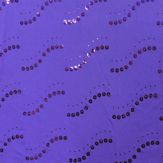 Novelty Foil Dot Mesh Fabric