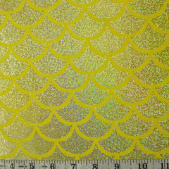 Holographic Mermaid Scale Spandex Fabric (SDK12113D)
