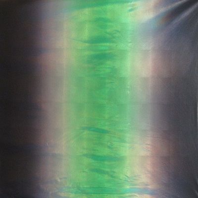 Holographic Ombre Pattern Spandex Fabric - Mirror Foil Finish