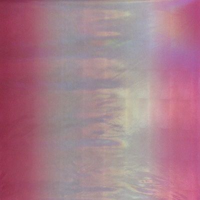 Holographic Ombre Pattern Spandex Fabric - Mirror Foil Finish