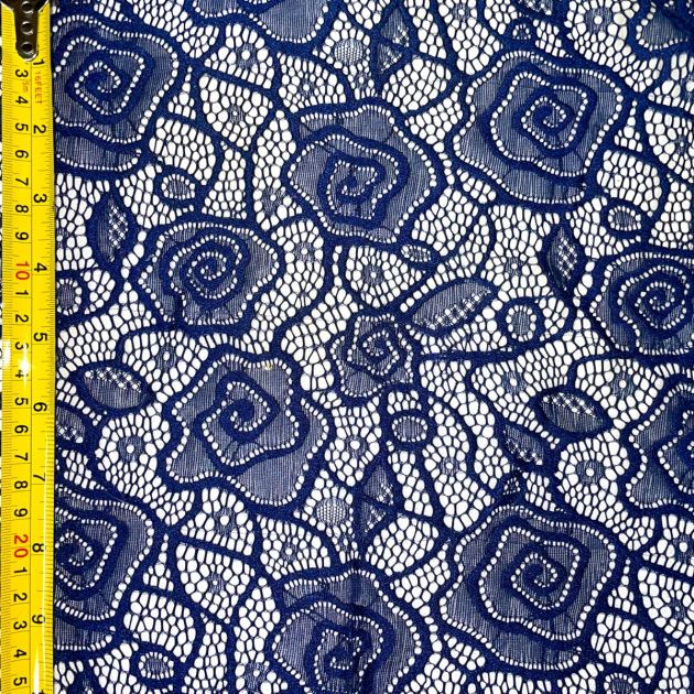 Premium Floral Embroidered Lace Fabric