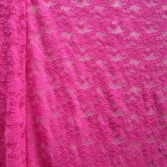 Premium Floral Stretch Lace Fabric