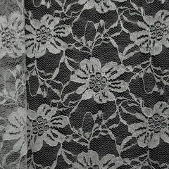 Premium Floral Stretch Lace Fabric