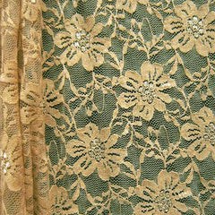 Premium Floral Stretch Lace Fabric