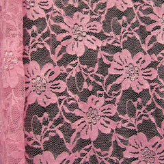 Premium Floral Stretch Lace Fabric