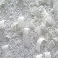 Premium Floral Pattern Stretch Lace Fabric