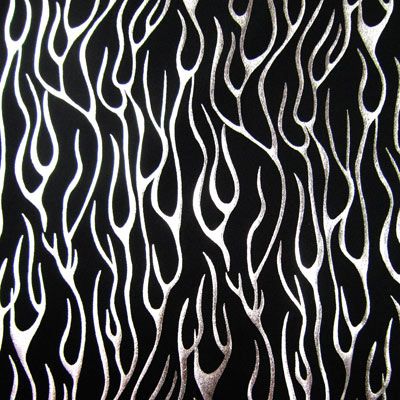 Metallic Flame Pattern Fabric Collection