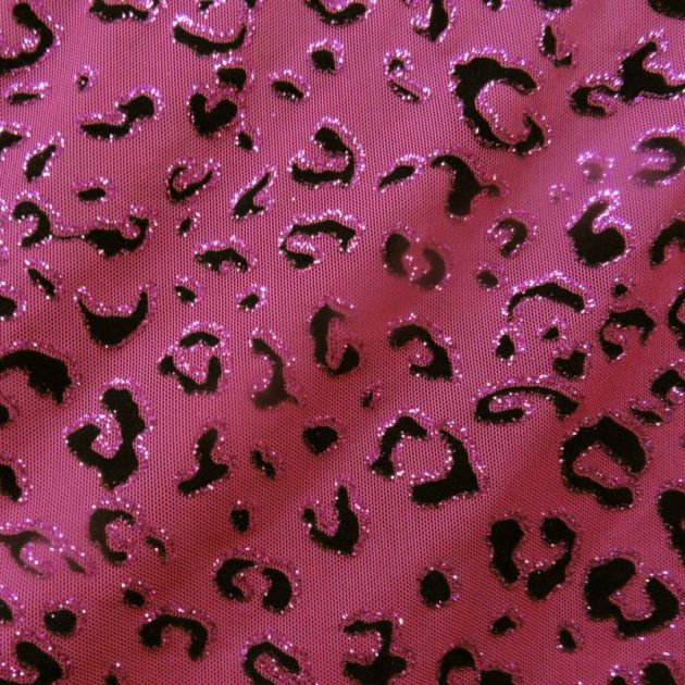 Premium Printed Mesh Fabric with Unique Geometric Patterns