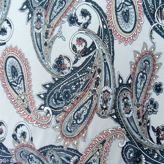 Premium Printed Mesh Fabric with Unique Geometric Patterns