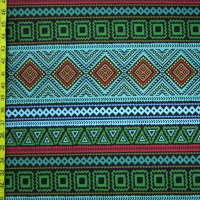 Aztec Pattern Geometric Print Cotton Throw Blanket