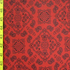 Bandana Print Spandex Fabric