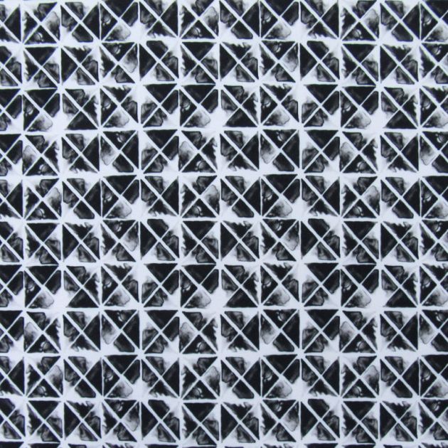 Rhombus Rhombus Shape Print Spandex Fabric