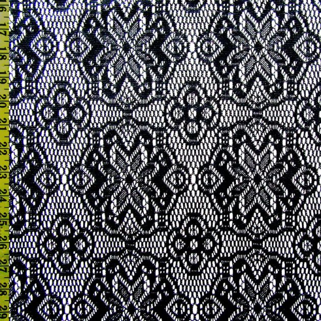 Premium Delicate Floral Pattern Lace Fabric