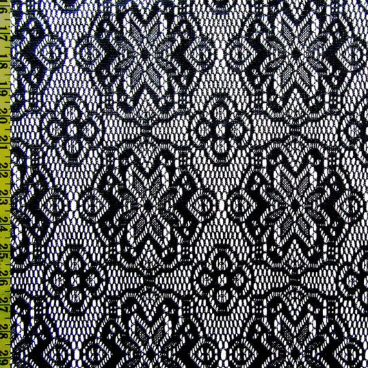 Premium Delicate Floral Pattern Lace Fabric