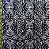 Premium Delicate Floral Pattern Lace Fabric