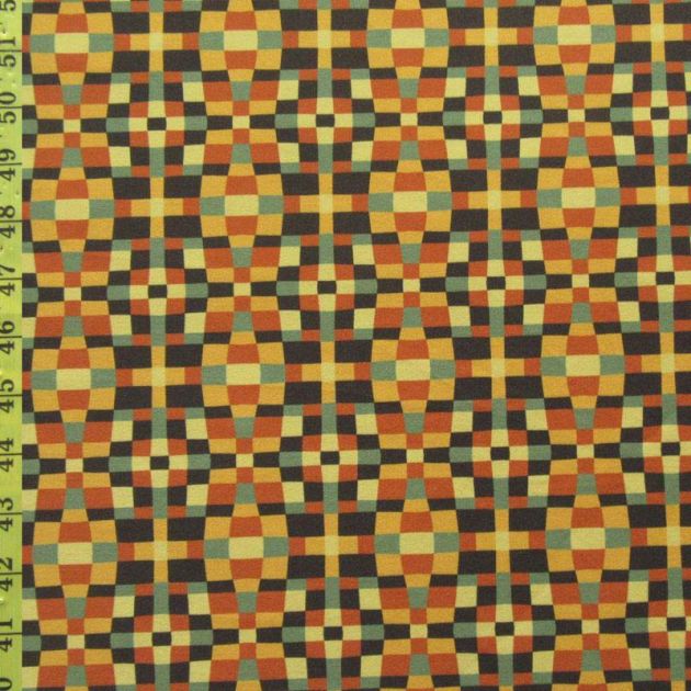 Handcrafted Vibrant African Print Cotton Fabric