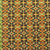 Handcrafted Vibrant African Print Cotton Fabric