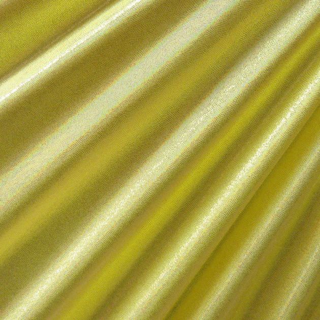 Solid Color Mirror Dot Foil Spandex Fabric
