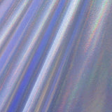 Solid Color Mirror Dot Foil Spandex Fabric