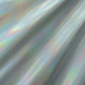 Solid Color Mirror Dot Foil Spandex Fabric