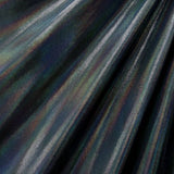Solid Color Mirror Dot Foil Spandex Fabric