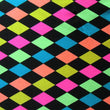 Rhombus Rhombus Shape Print Spandex Fabric