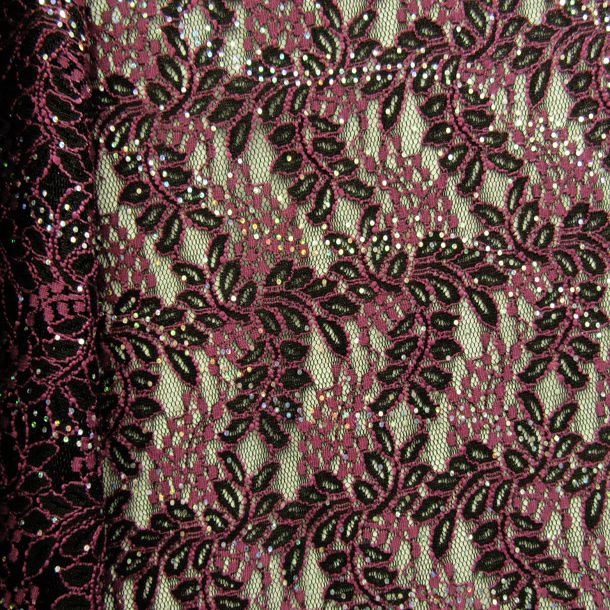 Premium Delicate Floral Pattern Lace Fabric
