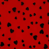 Premium Flocking Mesh Fabric with Intricate Patterns