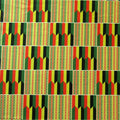 Handcrafted Vibrant African Print Cotton Fabric