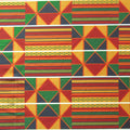 Handcrafted Vibrant African Print Cotton Fabric