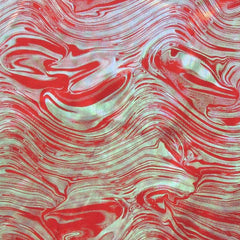 Holographic Metallic Magma Spandex Fabric