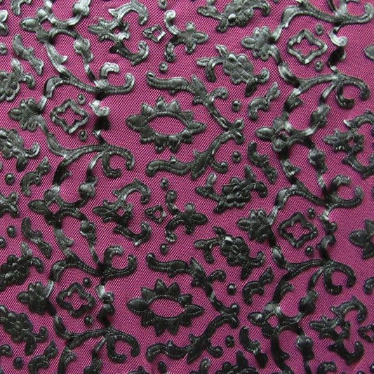 Premium Delicate Floral Pattern Lace Fabric