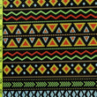 Handwoven Aztec Print Cotton Throw Blanket