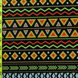 Handwoven Aztec Print Cotton Throw Blanket