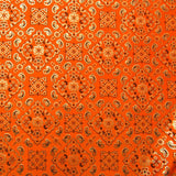 Metallic Bandana Spandex Fabric