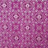 Metallic Bandana Spandex Fabric