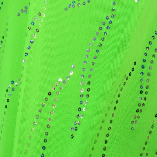 Novelty Foil Dot Mesh Fabric