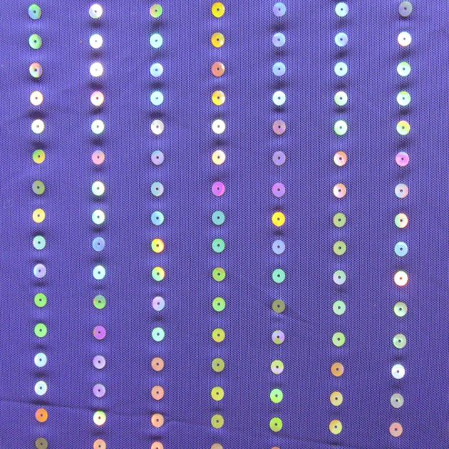 Novelty Foil Dot Mesh Fabric
