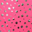 Novelty Foil Dot Mesh Fabric