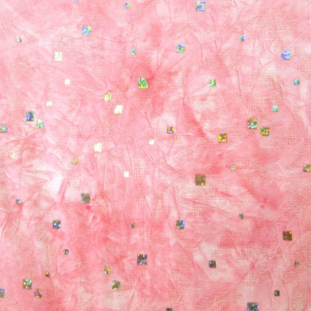 Novelty Spandex Foil Dot Mesh Fabric