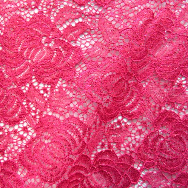 Premium Delicate Floral Pattern Lace Fabric