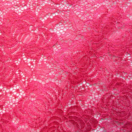 Premium Delicate Floral Pattern Lace Fabric