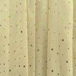 Foil Dot Mesh Fabric with Glitter and Glued Sequins