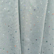 Foil Dot Mesh Fabric with Glitter Finish
