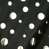 Novelty Foil Dot Mesh Fabric