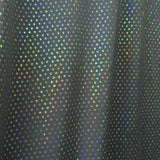 Hologram Reflective Stretch Fabric - 95% Polyester 5% Spandex Performance Material
