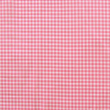 Premium Gingham Patterned Mesh Fabric