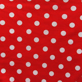Premium Polka Dot Patterned Mesh Fabric