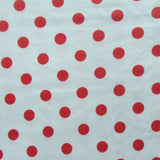 Premium Polka Dot Patterned Mesh Fabric