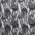 Stretch Paisley Lace Fabric